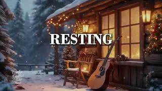 Soft Winter Night Acoustic Guitar for Deep Sleep, Anxiety Relief & Quiet Outdoor Calm
