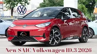 2026 Volkswagen ID.3, June 14, China On Sale | 5 New Body Colors | 170 Ps