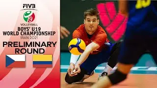 CZE vs. COL -  Full Match | Group Phase | Boys U19 World Champs 2021