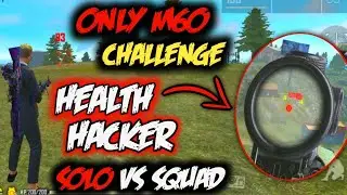 UNLIMITED HEALTH HACKER 👿 👿 IN M60 GUN CHALLENGE MATCH FREE FIRE || SOLO VS SQUAD |ADITYA MAHASETH
