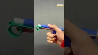 How to make paper gun at home | #shortfeed | #diy | #shorts