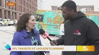Tailgate at Laclede's Landing ahead of STL Battlehawk games