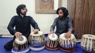 Student of Asher Shehzad Music Academy Practicing a Qaida Composed by Ustad Haroon Samuel