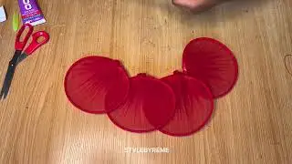 Easy way to make your trendy bridal hand fan