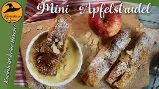 Mini  Apfelstrudel  mit raffinierter Füllung