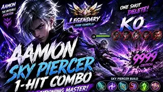 AAMON BEST BUILD 2026 🔥 Sky Piercer One Shot Combo | MLBB Ranked Gameplay
