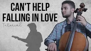 CAN'T HELP FALLING IN LOVE no Violoncelo + Partitura │ Tutoriais Cello Did&aacute;tico