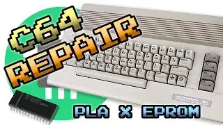 Commodore 64 Reparaci&oacute;n PLA con EPROM - C64 PLA repair