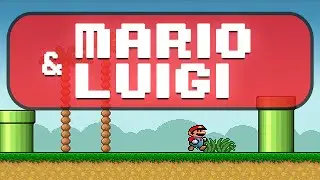 Mario & Luigi | Short Gameplay | PC DOSBox