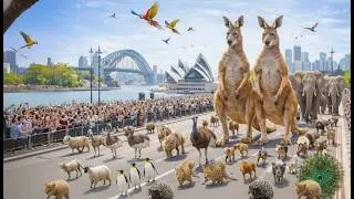 REAL ANIMAL PARADE 2026 IN AUSTRALIA | Live Wildlife Takes Over the Streets (FULL EVENT)