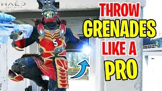 The SECRET Pros Are Using To Throw PERFECT GRENADES! Halo Infinite