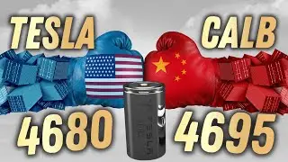 C&rsquo;EST LA GUERRE : 4680 Panasonic / Tesla 🇺🇸 VS 🇨🇳 4695 EVE / CALB