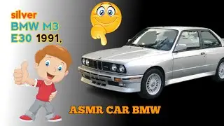 ASMR 4K POV Restoration 🚘 | SILVER BMW M3 E30 1991 Reborn as a Showroom Classic