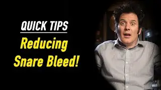 QUICK TIPS - Reducing Snare Bleed - Produce Like a Pro Clips