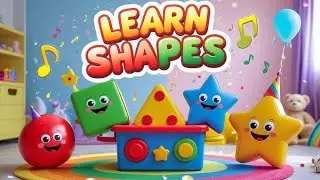 Circle, Triangle, Rhombus | Preschool & Kindergarten Learning | 3D Animated Rymes #nurseryrhymes