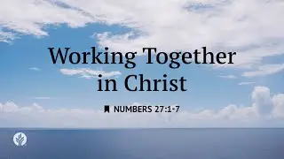 Working Together in Christ | Audio Reading | Our Daily Bread Devotional | November 7, 2025
