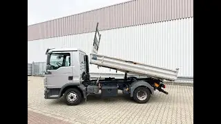 MAN - TGL 8.180 4X2 BB, Meiller Kipper, 2x AHK