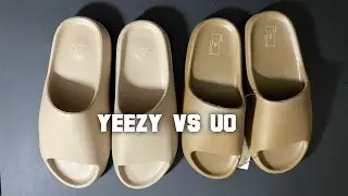 #yeezyslides #urbanoutfitters #slides Comparison Video: Yeezy Slides vs Urban Outfitters EVA Slides