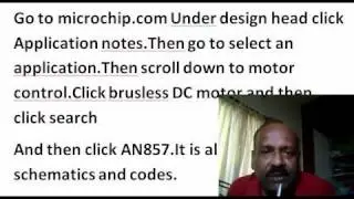 Brussless DC Motor BLDC Motor Control Circuit and source code free