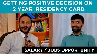 Getting  Decision on 2 year Residency card Hungary ||  Salary / Jobs Opportunity Details