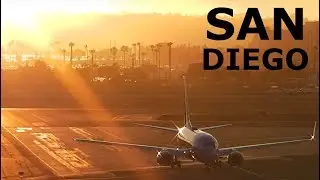 30 Minutes of HD Plane Spotting at San Diego International Airport!
