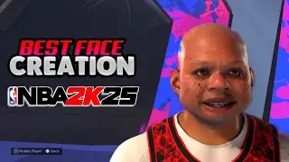 UGLY DRIPPY FACE CREATION on NBA 2K25 😂 SCARES DEFENDERS (YOU WONT THROW TURNOVERS)