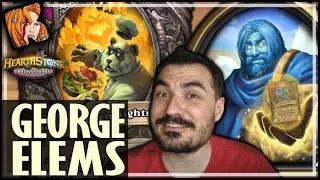 GEORGE IS OP WITH ELEMENTALS?! - Hearthstone Battlegrounds