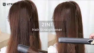 Customizable Hair Straightening Solutions: 1&Prime; Aluminium Plate by UTRUST | OEM & ODM