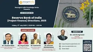 Reserve Bank of India (Project Finance) Directions, 2025