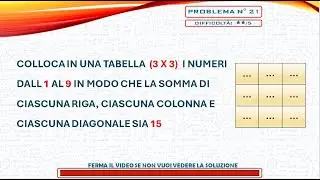 N.9 - SFIDA LA MATEMATICA