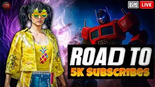 🔴LET'S EXPLORE 3.9  UPDATE || BGMILIVE With ARMY IS LIVE  ROAD TO 5K SUBSCRIBER