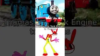 Thomas the Tank Engine (Thomas and Friends) to Thomas (Jax Song The Amazing Digital Circus)