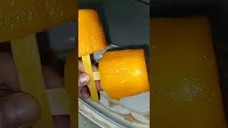 Orange Flavour Tang Ice Cream. #Shorts #short #shortvideo #youtubeshort