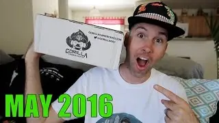 GORILLA GAMER CRATE MAY 2016 UNBOXING - RETRO