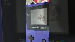 Pok&eacute;mon Gold Gameboy Color #retrogaming #gameboycolor #gameboy