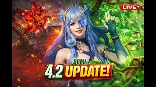 BGMI 4.2 Update LIVE 🔥 New Features | Rank Push | moon k live