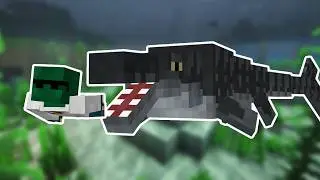 We Have a Epic Aquatic Apex Predator in Minecraft (Fossil and archeology #26)