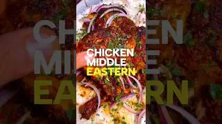 Insanely Flavorful Middle Eastern Chicken Recipe! #tutorial #recipe