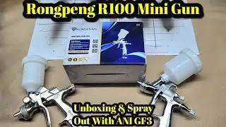 Китайский мини-краскопульт Rongpeng R100 LVLP, Aeropro R100, MP 102, R500 поменьше?