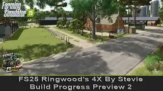 FS25 Ringwood's 4X By Stevie PC Mod Map Build Progress Preview 2