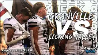 HIGH SCHOOL FOOTBALL | Granville vs Licking Valley - HIGHLIGHT