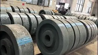 Port machinery container crane wheels