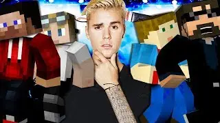 JUSTIN BIEBER Wants to KILL ME! *POP STAR* MURDER RUN! *NEW* in Minecraft!