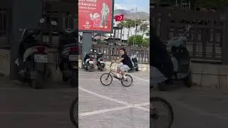 Chicken Barspim And Ice Grind to Opposite 90 Out #bmx #shorts