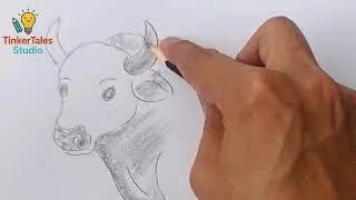 How to Draw a Buffalo 🐃 | Easy Step by Step Drawing for Kids & Beginners