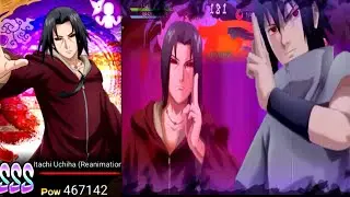 NxB NV: Itachi Reanimation EX Rekit Showcase Solo AM Gameplay