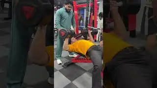 Chest workout ll DUMBBELL PRESS ll #music #motivation #chestexercises #chest #chestworkout #gymwork