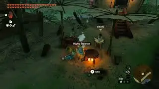 Zelda TOTK: Thanksgiving 2025 food by the bay of lurelin Village