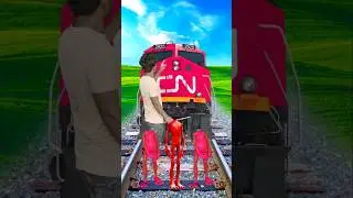 railway train attack vfx farak 2  dance vs alien one dance really VFX😝 short video#