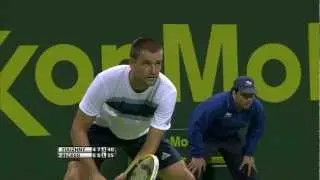 Mikhail Youzhny vs Benjamin Becker Qatar ATP Tennis Open [Round 1 01/01/13]